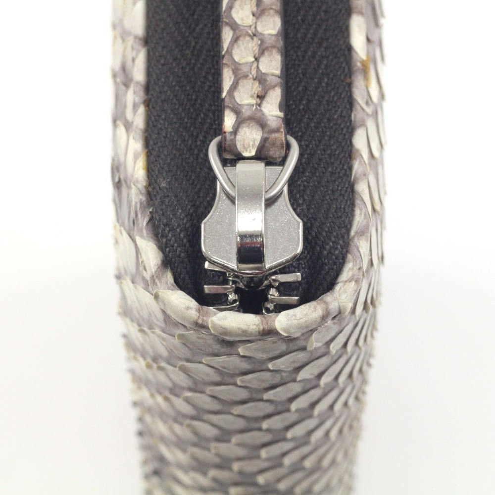 Gucci Python Long Wallet White - image 5